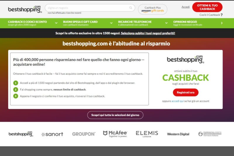 Bestshopping.com e cashback: come ottenere un rimborso quando acquisti in rete